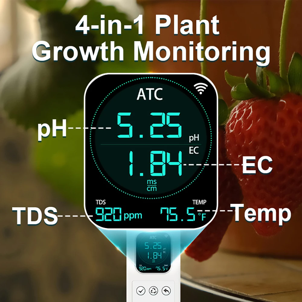 Kactoily 4-в-1 Wi-Fi датчик го – обзор и цена Urban Farming Gardening